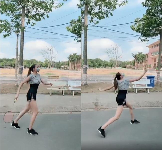 Ngày cách ly thứ 12, Võ Hoàng Yến bay như chim dọc hành lang khiến dân mạng hết vía-5