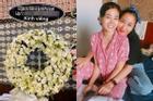Ốc Thanh Vân nghẹn đắng khi nhìn lẵng hoa viếng của ngôi trường con gái Mai Phương đang theo học