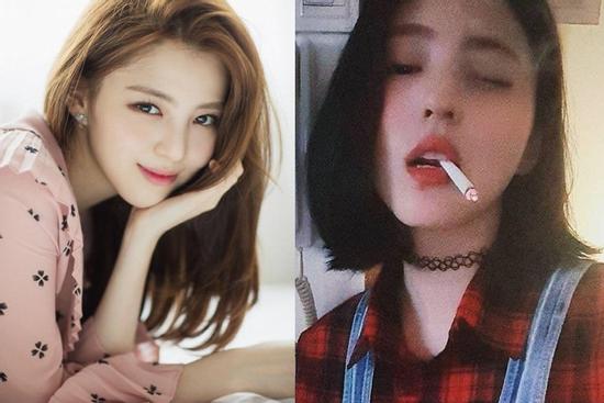 'Bản sao Song Hye Kyo' phì phèo hút thuốc nhưng lại được cư dân mạng Hàn khen quá ngầu