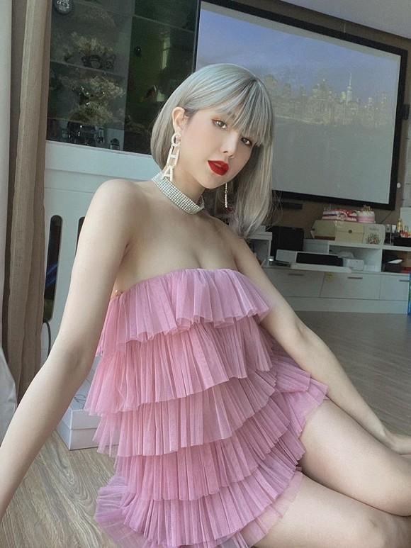 Nhìn hoài không chán khi Diệp Lâm Anh hô biến với tóc bạch kim-2