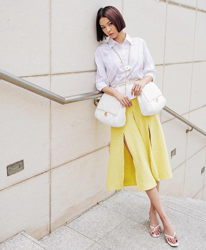 Tăng Thanh Hà, Khánh Linh và cách mặc áo sơ mi trắng đẹp mỗi ngày-6