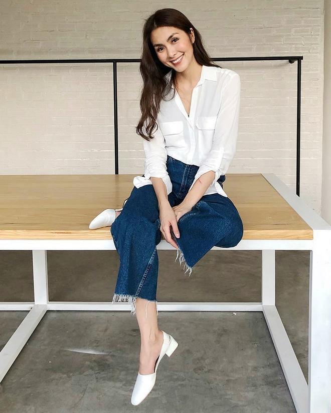 Tăng Thanh Hà, Khánh Linh và cách mặc áo sơ mi trắng đẹp mỗi ngày-7