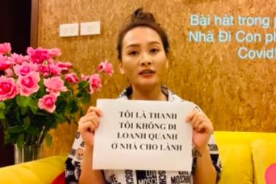 Bảo Thanh hát nhạc phim Về nhà đi con phiên bản chống dịch-1