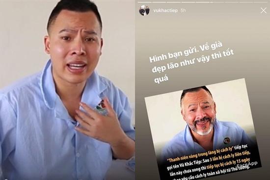 Vũ Khắc Tiệp phản ứng bất ngờ khi bị mỉa mai là 'thánh cách ly'