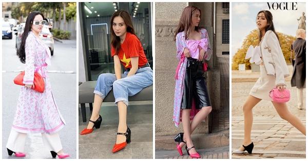 Ngọc Trinh - Phượng Chanel bái phục tài mix đồ của Lan Ngọc - Jennie khi đụng hàng giày 35 triệu-7