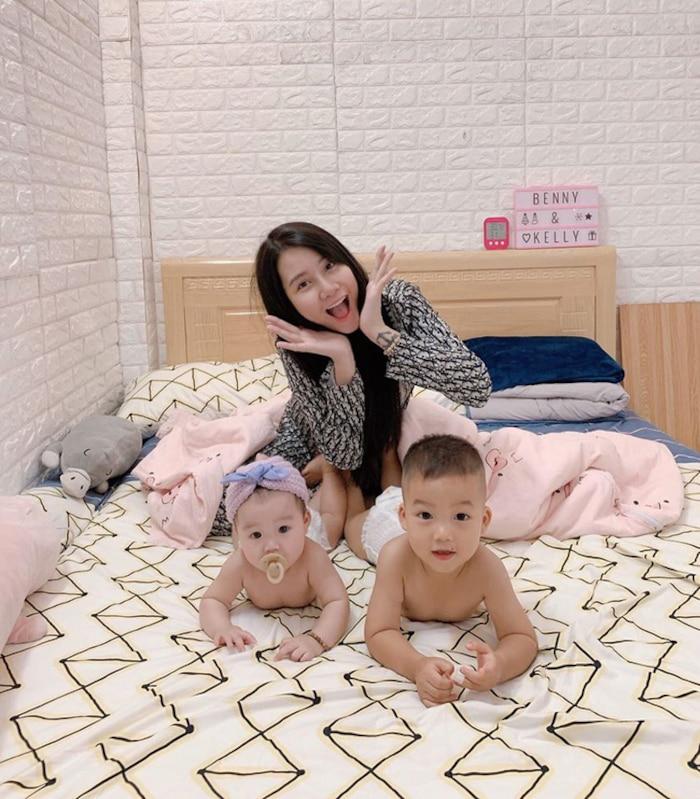 Ba năm sinh 2 đứa, hotmom Thanh Trần than thở chê chồng xài hao-1