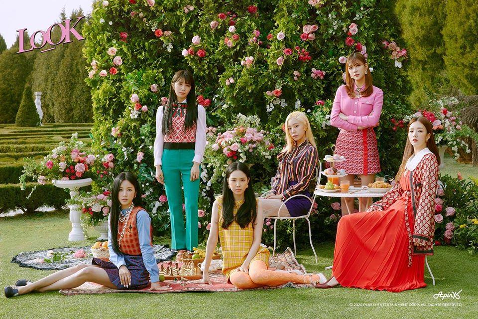 APink trở lại đường đua Kpop tháng 4 với mini album “LOOK”, phát hành ngày 13/4.