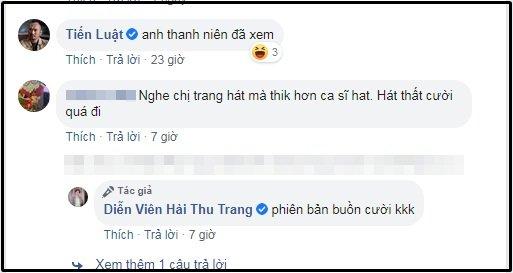 Thu Trang cover Anh thanh niên mà lời một nơi - nhạc một nẻo-1