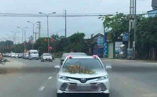 Đoàn xe rước dâu ở Hà Tĩnh giữa dịch: PGĐ bệnh viện nói khách không vào nhà-1