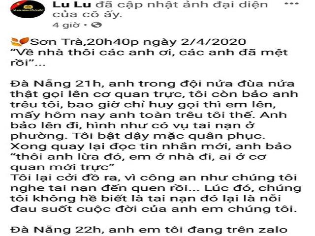 Nhật ký gửi 2 chiến sĩ CSGT hy sinh khi truy đuổi nhóm đua xe: Cả tháng kiệt sức chống Covid-19, nay các anh lại ra đi...-1