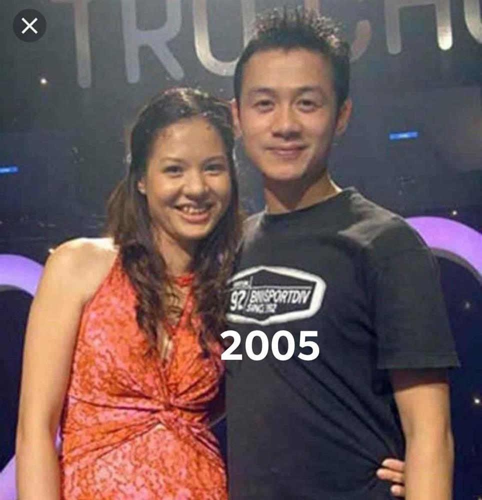 Diễm Quỳnh khoe ảnh thời trẻ bên MC Anh Tuấn-5