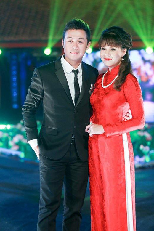 Diễm Quỳnh khoe ảnh thời trẻ bên MC Anh Tuấn-8