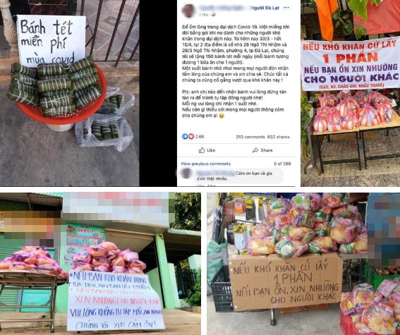 Thấy người nhặt ve chai, chàng trai ôm túi gạo và bịch khẩu trang ra biếu nhưng diễn biến sau đó mới bất ngờ-2