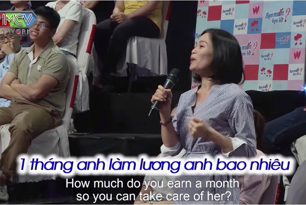 Cặp đôi lần đầu được mai mối nhưng nói quá nhiều khiến MC cũng ngao ngán, cô gái đi cùng bị chỉ trích vì hỏi thẳng Lương anh bao nhiêu-3