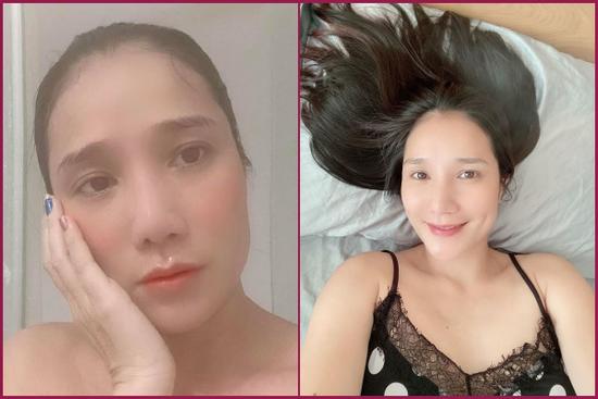 MC Cát Tường đăng ảnh khoe mặt mộc - làn da tuổi trung niên chị em ao ước