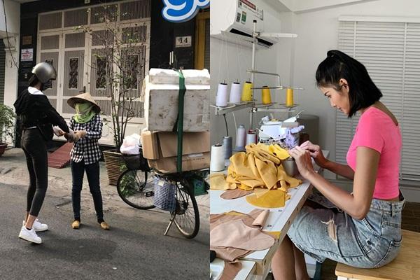 Hoàng Thùy trước và sau khi trang điểm-1