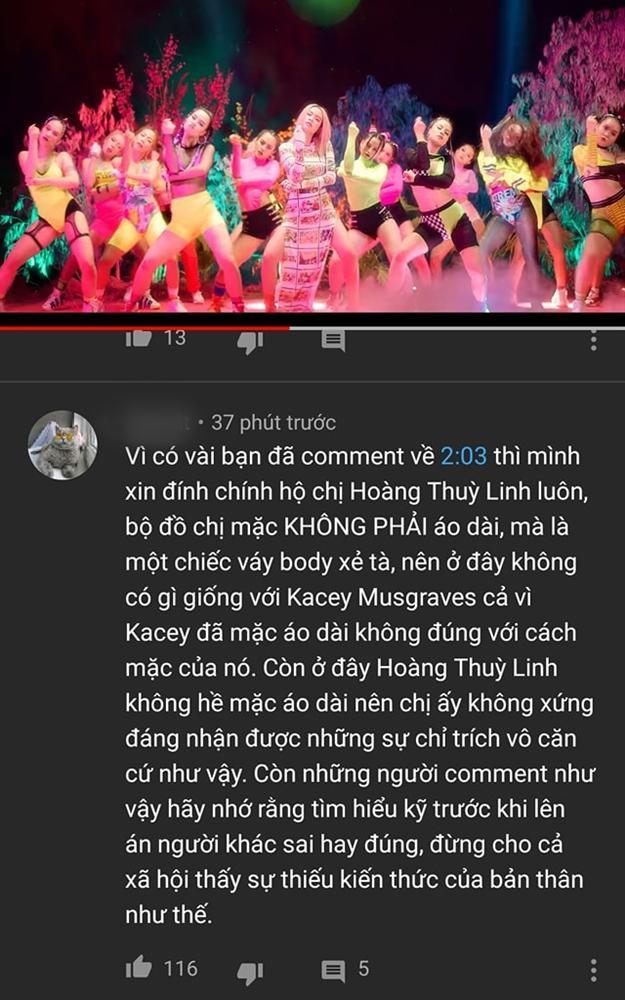 Hoàng Thùy Linh bị dân mạng chỉ trích vì mặc áo dài không quần trong MV mới-4