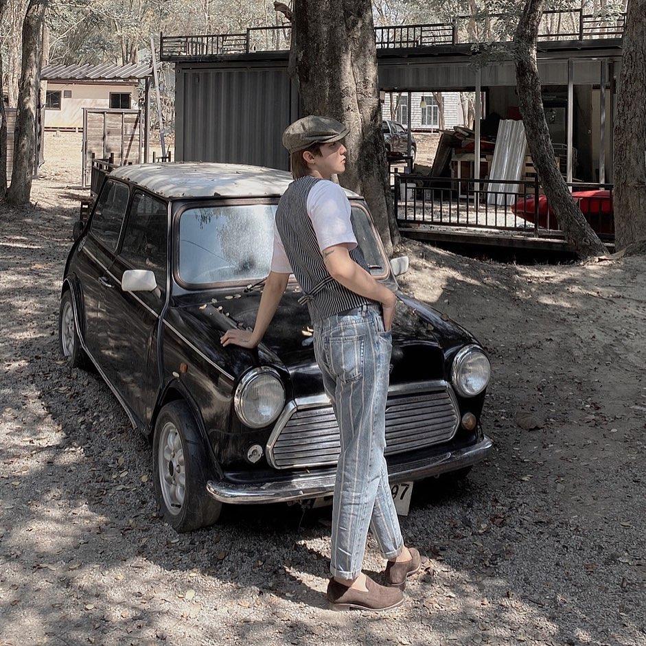 Chán style hip hop bụi phủi, Sơn Tùng giờ đóng bộ, mặc quần ống loe, giày gót cao nữ tính-6