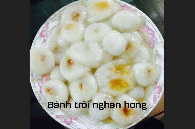 Bánh trôi nghẹn họng