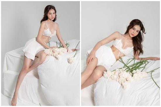 Ninh Dương Lan Ngọc diện nội y ren nóng bỏng thế này bảo sao Chi Dân 'chết mê chết mệt'