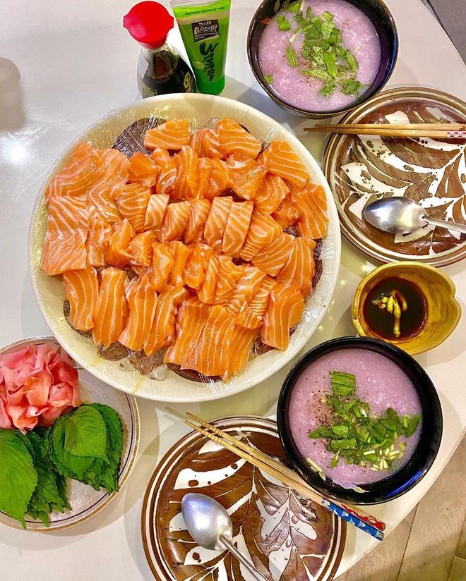 Mâm cơm trong những ngày cách ly xã hội của nghệ sĩ Việt-3