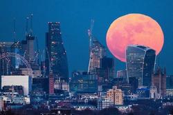 Chuẩn bị xuất hiện siêu trăng hồng lớn nhất năm 2020