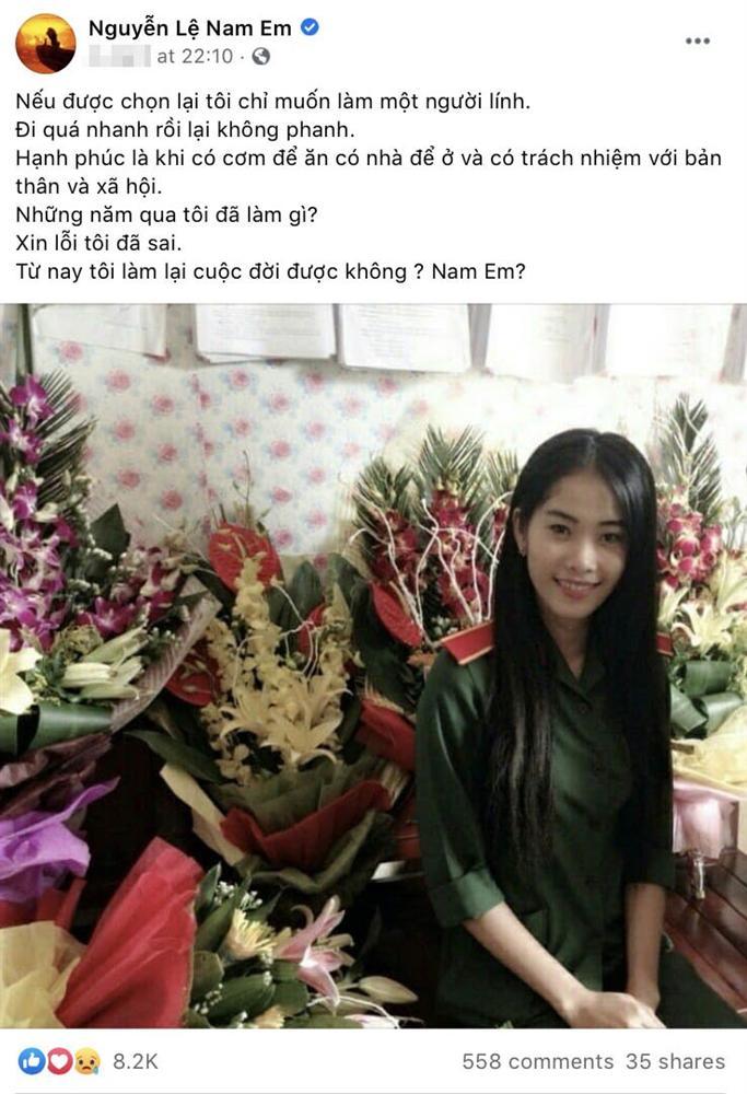 Thừa nhận có dấu hiệu tâm thần, Nam Em đăng ảnh hốc hác, tha thiết xin làm lại cuộc đời-1