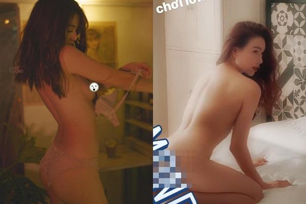 Trà Ngọc Hằng tung bộ ảnh không mảnh vải, nhăm nhe soán ngôi đệ nhất sexy của Ngọc Trinh-8