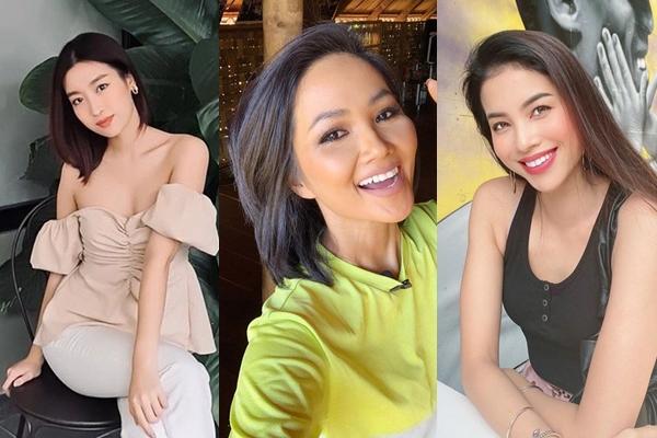 Bồng con trên tay Phạm Hương, Chúng Huyền Thanh vẫn vô tư luyện tập thể dục-11