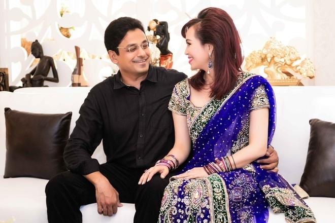 Cuộc sống Hoa hậu giỏi ngoại ngữ nhất Việt Nam với chồng Ấn Độ hiện ra sao?-4