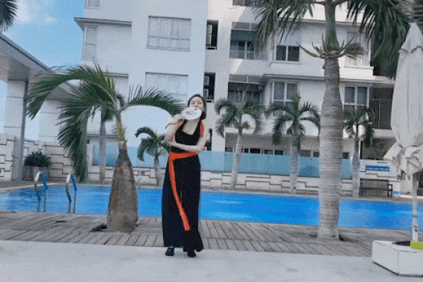 Khoe clip nhảy gợi cảm, body bốc lửa của hotgirl Trâm Anh thực sự làm người xem phải chú ý-6