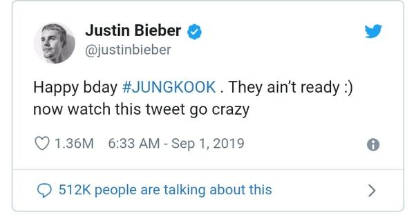 Justin Bieber hồn nhiên hô fanchant của BTS như một ARMY thực thụ nhưng không biết mình đang hát gì-4