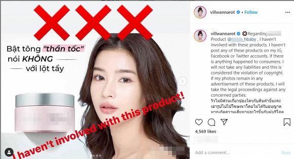 Phản ứng của Huyền Baby sau 2 ngày im lặng khi bị diễn viên nổi tiếng Thái Lan tố xài ảnh chùa-4