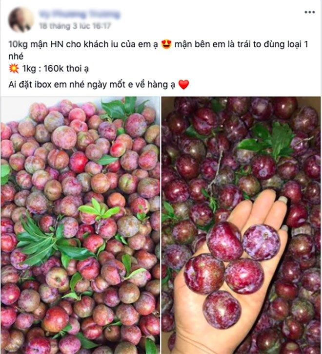 Mận đầu mùa giá cao gấp 4, chị em không đi chợ ngồi nhà vẫn mua ầm ầm-3