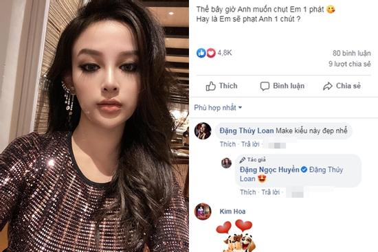 Rảnh rỗi đua đòi 'thả thính', Huyền Baby khiến ai đọc cũng thấy ngại ngùng