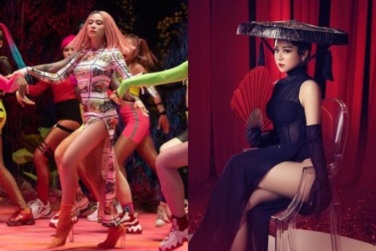 Trước Hoàng Thùy Linh, 'hotgirl ngủ gật' Nhã Tiên cũng diện áo dài không quần và MV 'bay màu' thê thảm chỉ trong 1 nốt nhạc