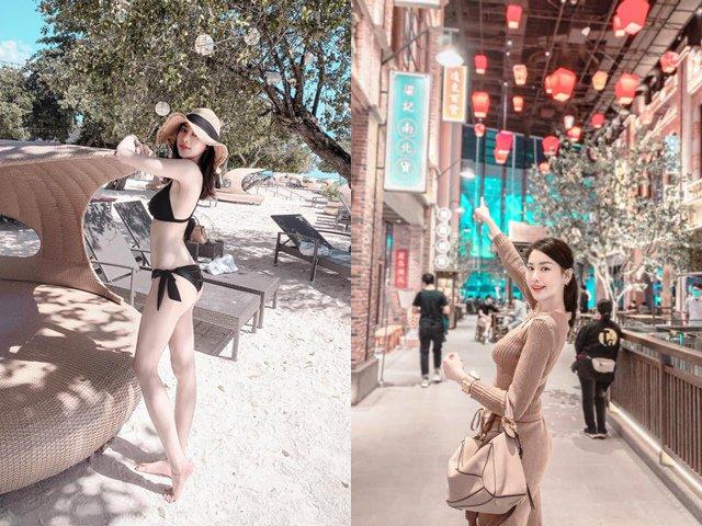 Diện bikini chật căng để lộ vòng một cả mét, cô gái khiến dân mạng thi nhau săn lùng-2