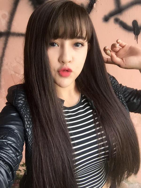 Ảnh năm 18 tuổi chưa dao kéo của Ngân 98 được khen đẹp như gái Hàn-3