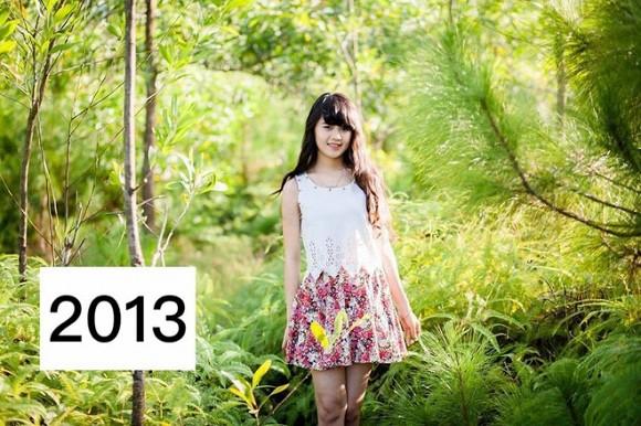 Vợ Quế Ngọc Hải khoe hành trình nhan sắc hoa khôi trong 10 năm-1