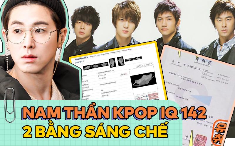 Nam idol xuất chúng hiếm có của Kpop: IQ 142, có tận 2 bằng sáng chế, thành tích học tập khủng, nhân cách là báu vật-1
