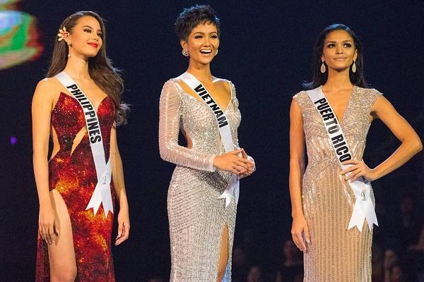 Bản tin Hoa hậu Hoàn vũ 11/4: Kỳ Duyên khẳng định đẳng cấp nhân trắc học trước Phạm Hương - Khánh Vân-11