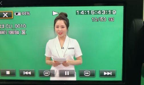 Trâm Anh bất ngờ trở thành BTV, nói 1 câu khiến dân mạng ngỡ ngàng-2