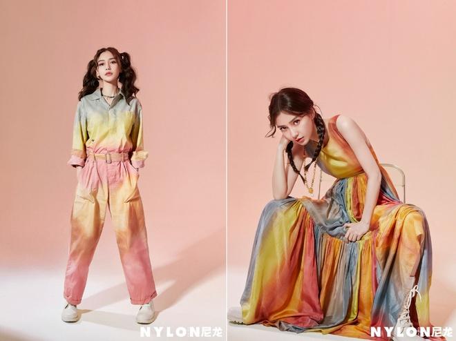 Ảnh mặc áo tắm thời mới vào nghề của Angelababy-5