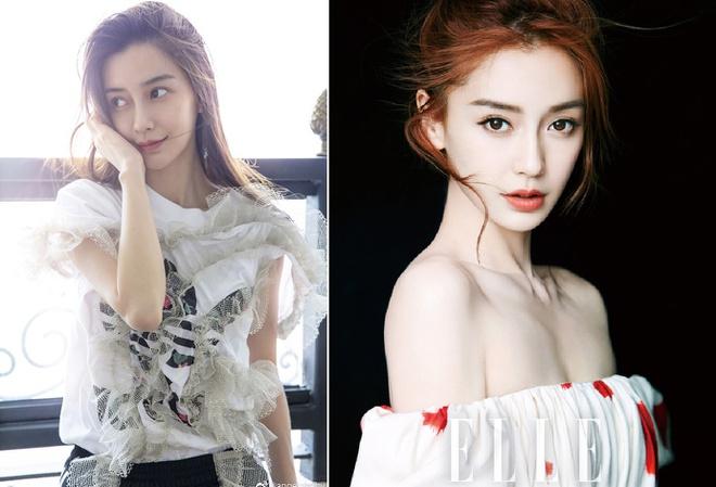 Ảnh mặc áo tắm thời mới vào nghề của Angelababy-6