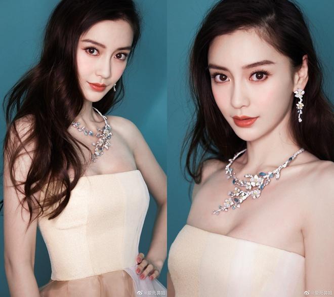 Ảnh mặc áo tắm thời mới vào nghề của Angelababy-7
