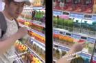 Hai người uống trộm nước trong siêu thị, dọa 'lan truyền virus Vũ Hán'