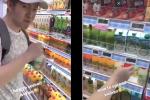Hai người uống trộm nước trong siêu thị, dọa 'lan truyền virus Vũ Hán'