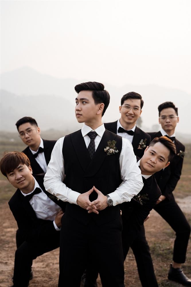 Ảnh cưới cặp đôi Lào Cai gây sốt: Từ cô dâu, chú rể đến hội bạn thân toàn cực phẩm nhan sắc-14