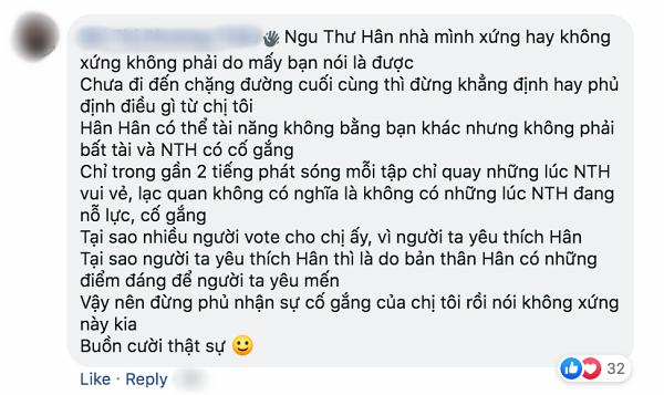 Ngu Thư Hân đứng nhất, fan tranh cãi thắng nhờ tài năng hay nổi tiếng vì quá cuồng Lisa ?-7
