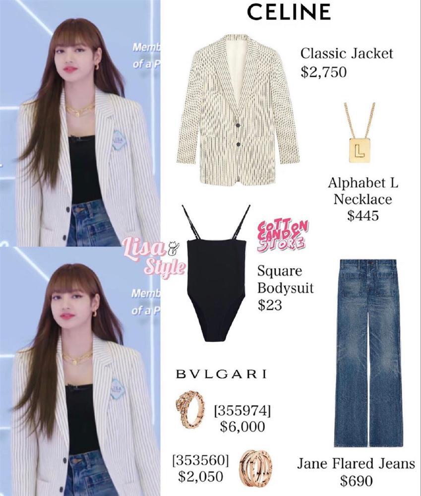 Bóc giá trang phục của Lisa trên show Thanh xuân có bạn mùa 2: Dù làm huấn luyện viên vẫn phải nổi bật với loạt đồ hiệu sang chảnh-5